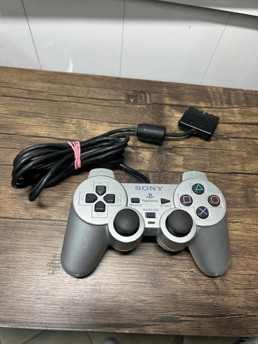 Control Ps2 Plateado Original Dualshock 2