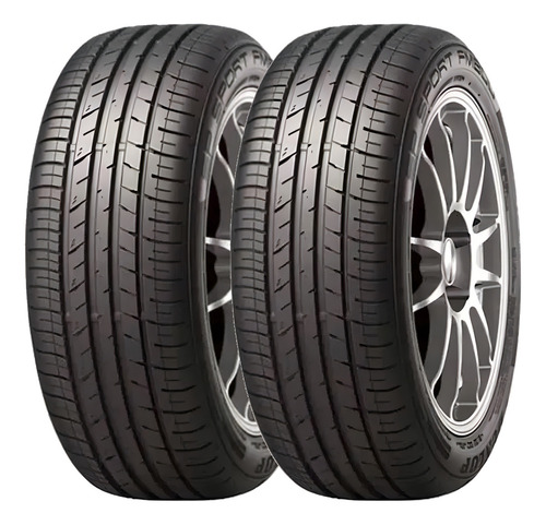 Kit 2 Pneu Dunlop 185/60 Aro 15 Sp Sport 5 Anos Garantia