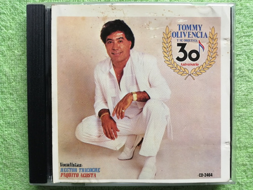 Eam Cd Tommy Olivencia 30 Aniversario 1987 Edicion Th Rodven