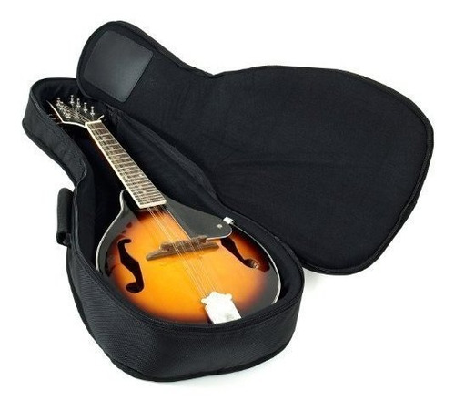 Hola Heavy Duty A Y F Estilo Mandolin Gig Bag Funda Suave Co