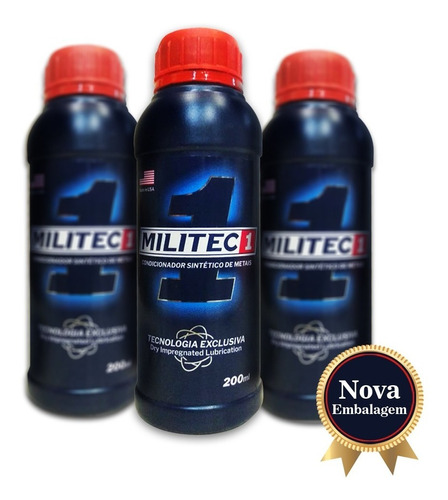 Kit C/ 3 Militec-1 100% Genuíno. Distribuidor Autorizado!