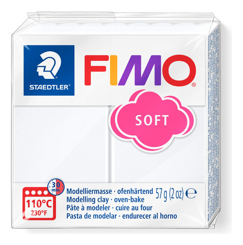 Fimo 8020-0 Arcilla Polimerica Suave Para Horno Joya Color