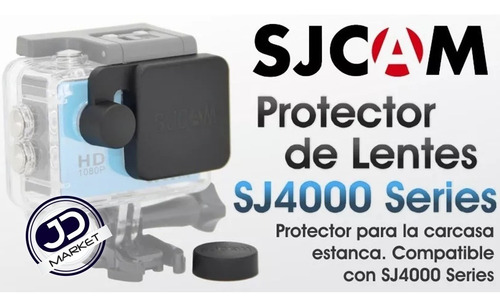 Imagen 2 de 7 de Kit Protectores Sjcam Sj4000: Lente Cámara Y Lente Carcasa