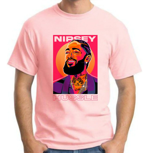 Camiseta Masculina Básica Hip-hop Nipsey Hussle