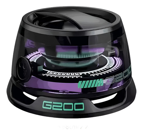 Altavoz Bluetooth Led Ultraportátil Altavoces Inalámbricos R 1 Paquete Negro