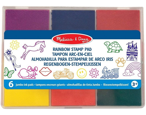 Set De Tampones Arcoíris Melissa & Doug