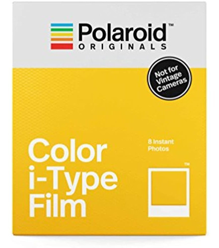 Película En Color Polaroid Instant Film Para I-type, Blanca