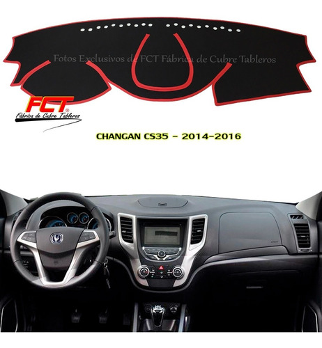 Cubre Tablero - Changan Cs35 - 2014 2015 2016 Fct®