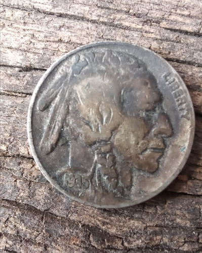 Moneda Estados Unidos 5 Five Cents 1935 Bufalo  Usa Eeuu