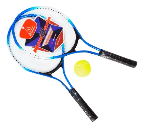Raquetas X2 Juego Tenis Pelota Junior Ni os Aluminio