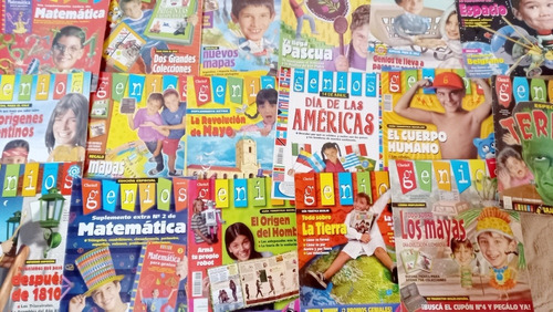 Lote 15 Revistas Genios Usadas