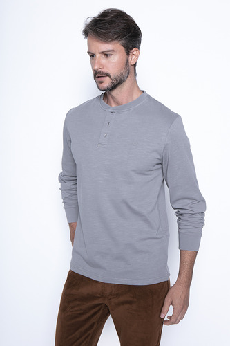 Polera Dublin Gris Fw2024 New Man