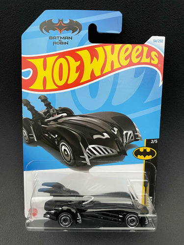 Hot Wheels 2024 Batman & Robin Batmobile 54/250 Batman 2/5