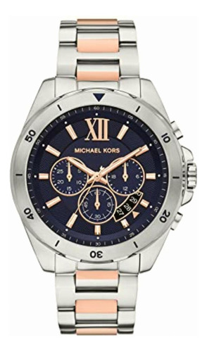 Reloj Michael Kors Mk9065 Brecken De Acero Inoxidable En