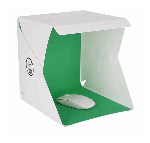 Imagen 4 de 7 de Caja De Luz O Mini Estudio Fotográfico Con Tira Led Y Fondos