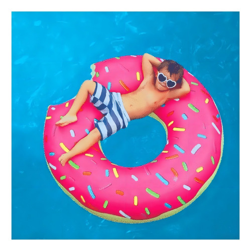 Salvavidas Flotador Dona Llanta Inflable Alberca Playa 104cm