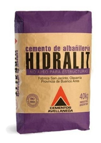 Cemento De Albañilería Hidralit Avellaneda