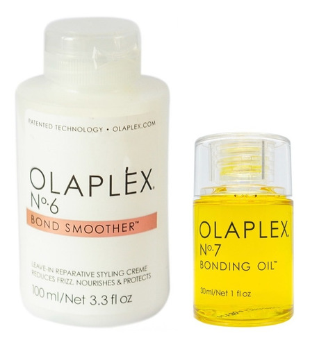 Olaplex Kit Reparador Antifrizz Crema Nº6 + Serum Nº7 Cuotas