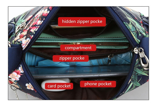 Imagen 4 de 7 de Notag Bolsas Cross-body Para Mujer Shoulder Bag Impermeable