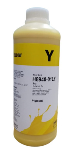 Tinta Amarilla Pigmentada 1 Litro Yellow Compatible Inktec 