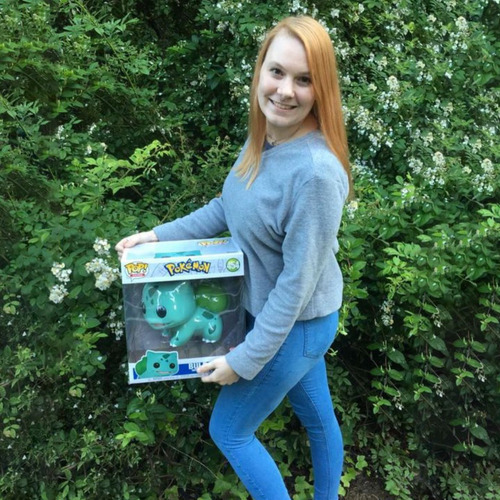 Pokémon Bulbasaur 25 Cm Funko Pop! 454 Super Sized Pop