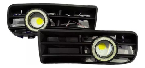 Rejillas Para Golf A4 Con Niebla Hiper Led Y Ojo Angel 