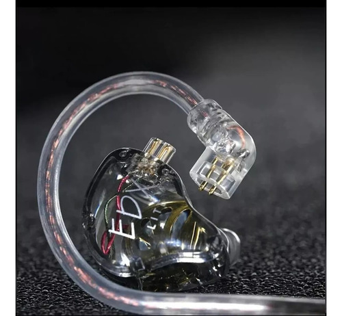 Auriculares intraurales Kz Edx Lite de color gris plateado Return Stage