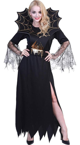 Fantastcostumes Disfraz De Bruja Araña Para Mujer Adulto Vam