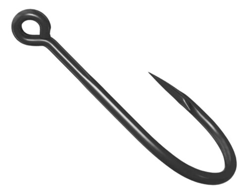 Anzol Bkk Iseama-r Black Bi021 Nº4 - Cartela C/ 10 Peças