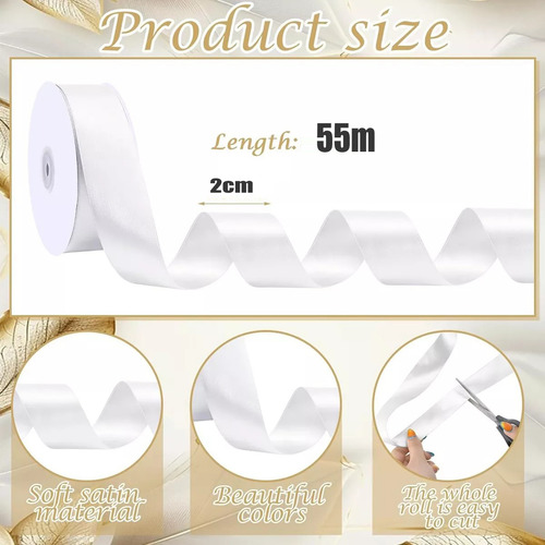 Cinta Para Sublimar Lanyard Ancho 2cm Largo 55 Metros