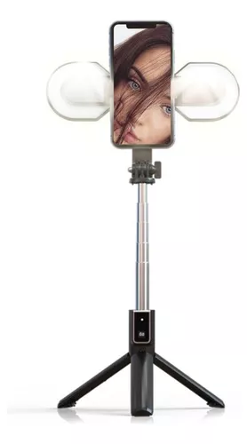 ATUMTEK Trípode Bluetooth para selfie, extensible 3 en 1 de aluminio con  control remoto inalámbrico y soporte de trípode, rotación de 270 grados  para