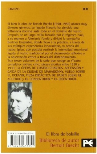 LA OPERA DE CUATRO CUARTOS ASCENCION Y..., de Bertolt Brecht. Alianza Editorial en español