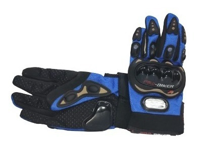 Guantes Pro Biker Pb12 Cross Enduro Azul - Km0 Motos