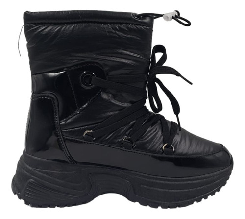 Bota Negra Impermeable Mujer A200-impermeable