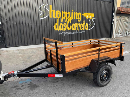 Carretinha Fazendinha 2.50 X 1.30 X 0.40 Cap 700kg 0km