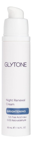 Crema De Renovación Nocturna De Glytone - 5.5 Valor Fpsuh