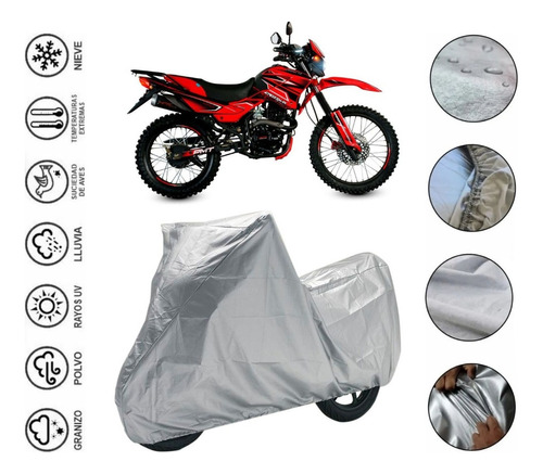 Protector Impermeable Moto Para Vento Crossmax 150