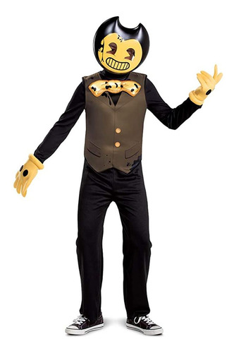 Disfraz Clásico De Bendy And The Dark Revival, Talla Xl