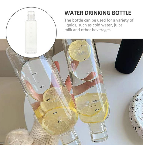 Botella De Agua Sellada Para Exteriores, Taza De Agua Transp