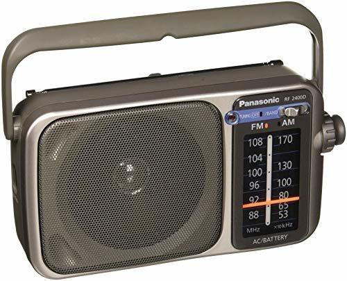 Radio Panasonic Rf-2400d Am / Fm, Plateado