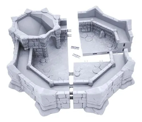 Endertoys Dice Arena De Makers Anvil, Paisajes De Rol De Mes