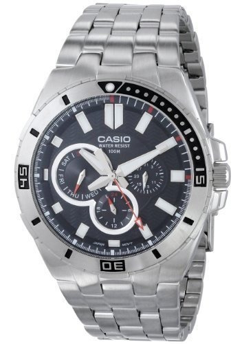 Reloj De Buceo De Acero Inoxidable Casio Mtd1060d1avdf Para