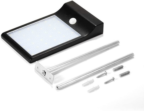 Imagen 3 de 7 de Lámpara Solar Luces Jardín 36 Led Solares Exterior Foco Le