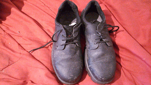 Zapatos Negros De Seguridad Fox N° 43