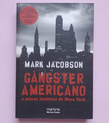 Livro Gangster Americano E Outras Histórias De Nova York
