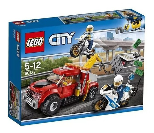 Lego City - Caminhão Reboque Em Dificuldades 60137
