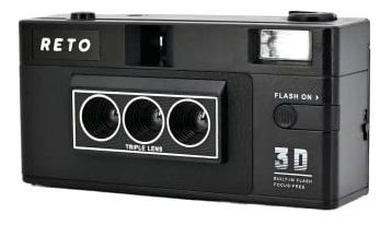 Cámara De Cine 3d Reto Reto3d De 35 Mm, Efecto 3d Retro Lent