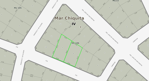 Imagen 10 de 10 de Latorre Prop. Vende 2 Lotes Juntos A 100 Metros Del Mar, B° Camet Norte -santa Clara Del Mar