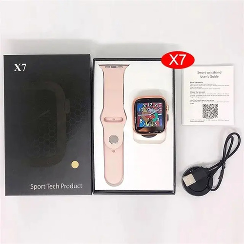 Smartwatch X7 Ritmo Cardíaco Presión Arterial Carga Inalámbr | Envío gratis