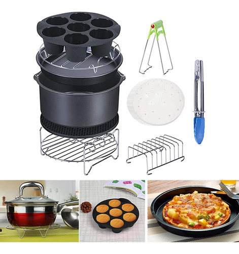 Accesorios For Freidoras De Aire For 3.7-5.8qt 6 Pulgadas